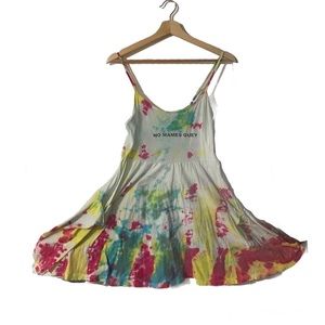 Tie Dye Skater Dress with pockets